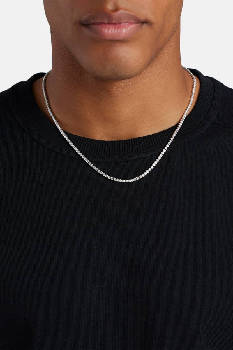 Cernucci 2.5mm Micro Tennis Chain