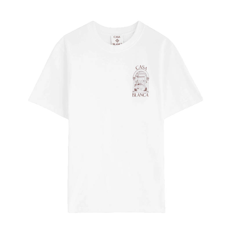 Casablanca Le Passage T-Shirt 'White'