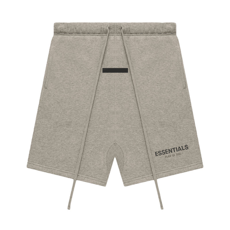 Fear of God Essentials Sweat Short 'Dark Oatmeal' (SS22)