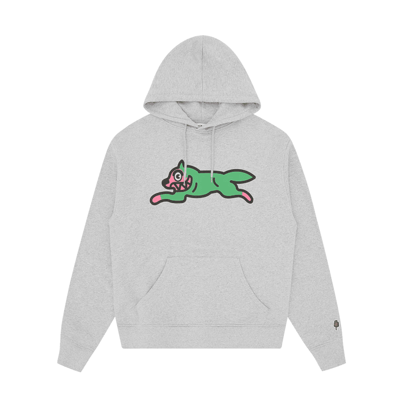 ICECREAM Running Dog Popover Hoodie 'Heather Grey'