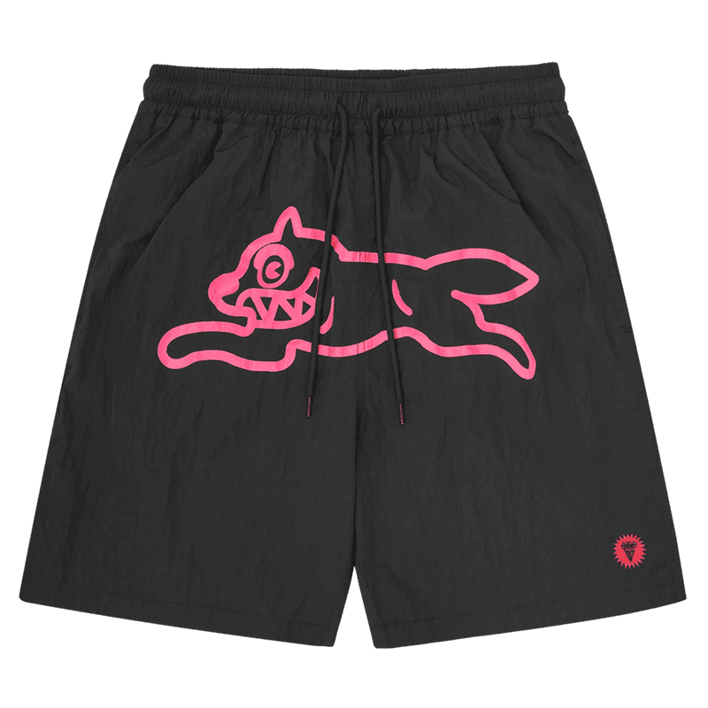 ICECREAM Running Dog Swim Shorts 'Black'