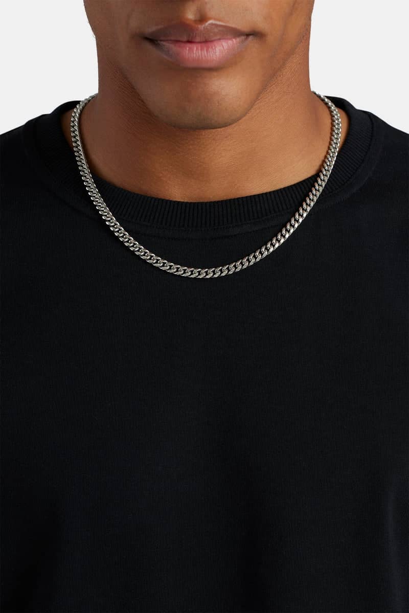 Cernucci Miami Cuban Chain - 5mm - White